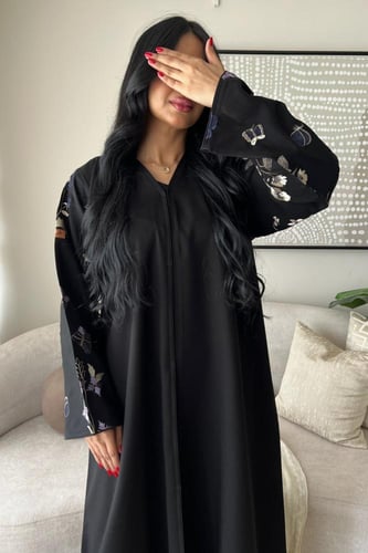 عباية ايلين ملون