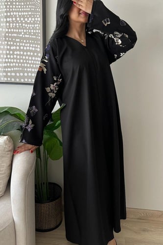 عباية ايلين ملون