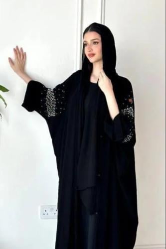 عباية ديم ابيض