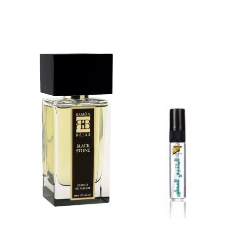 عينة عطر بلاك ستون من رامون بيجار اكستريت دي بارفي...