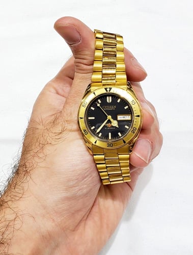 ساعة سيتيزن اليابانية اوتوماتيكية 21 جويلز ( المعر...