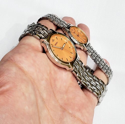 ساعة سيكو فئة لاسال اليابانية انالوج كوارتز الرقيق...