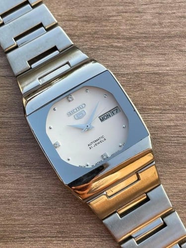 ساعة سيكو SNY351J1 أوتوماتيكية، 21 جوهرة، مينا فضي...