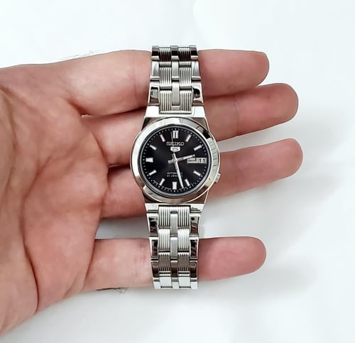 ساعة سيكو 5 اوتوماتيك 21جويلز اليابانية الكلاسيكية...
