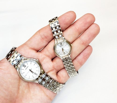 ساعة سيكو فئة Edg اليابانية انالوج كوارتز الرقيقة...