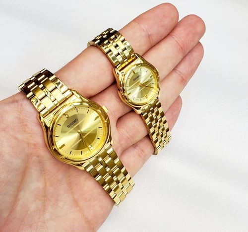 ساعة سيكو فئة EDJ اليابانية انالوج كوارتز الرقيقة...