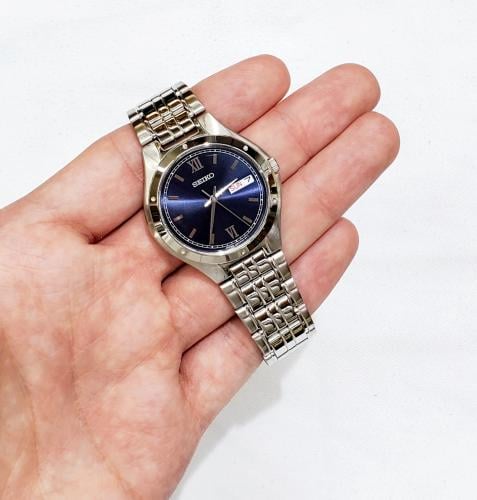 ساعة سيكو اليابانية انالوج كوارتز الرقيقة (Edg) بت...