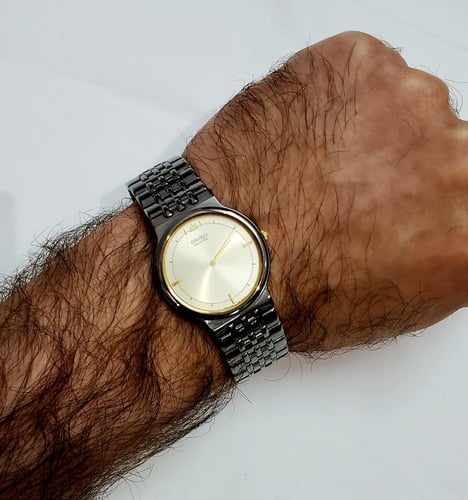 ساعة سيكو فئة لاسال اليابانية انالوج كوارتز الرقيق...