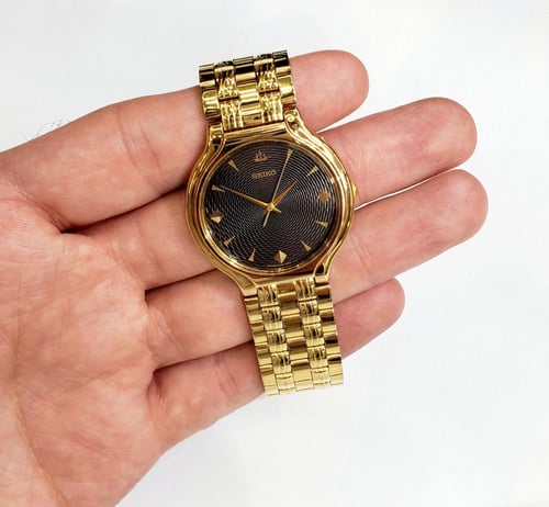 ساعة سيكو فئة لاسال اليابانية انالوج كوارتز الرقيق...