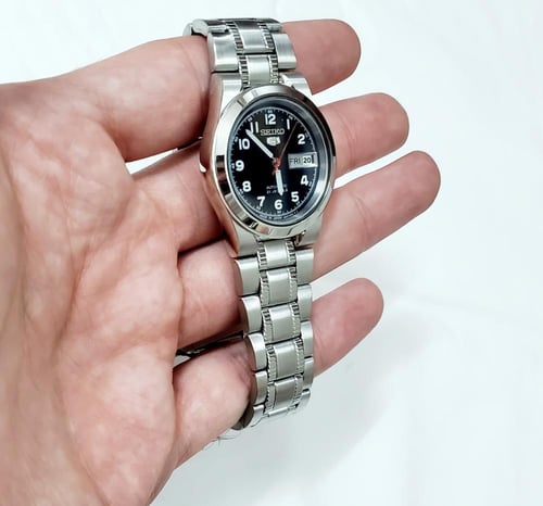 ساعة سيكو 5 اوتوماتيك 21جويلز اليابانية الكلاسيكية...