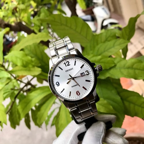 ORIENT Swimmer Quartz White Dial Men's Watch - SUN...