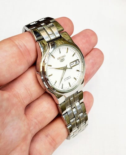 ساعة سيكو 5 اوتوماتيك 21جويلز اليابانية الكلاسيكية...