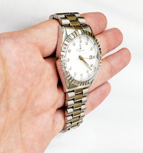 ساعة ايلجينس السويسرية انالوج كوارتز (SWISS MADE)...