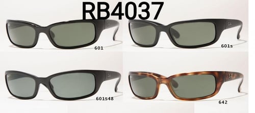 Ray BanRB4037 Tortoise Wrap around Polarized Sungl...