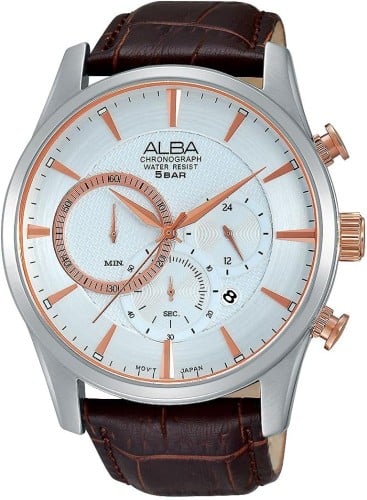 ساعة البا الرياضية الفاخرة كوارتز ( كرونو غراف ) م...