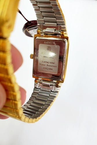 ساعة اكوريت السويسرية انالوج كوارتز (SWISS MADE) م...