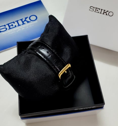 ساعة سيكو اليابانية انالوج كوارتز الرقيقة (Edg) بت...