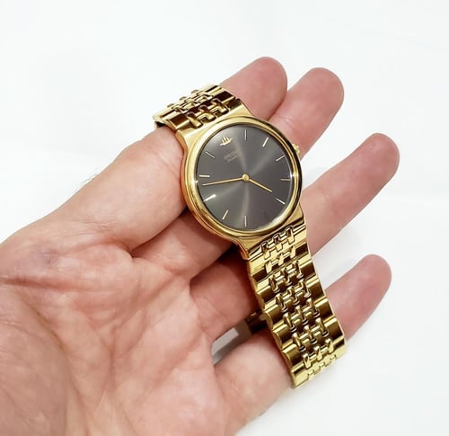 ساعة سيكو فئة لاسال اليابانية انالوج كوارتز الرقيق...