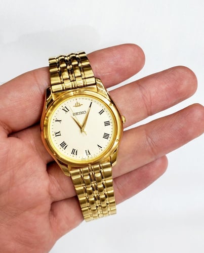 ساعة سيكو فئة لاسال اليابانية انالوج كوارتز الرقيق...