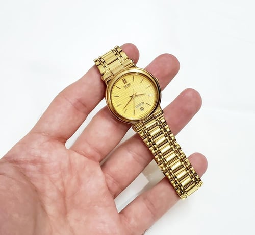 ساعة سيكو فئة لاسال اليابانية انالوج كوارتز الرقيق...