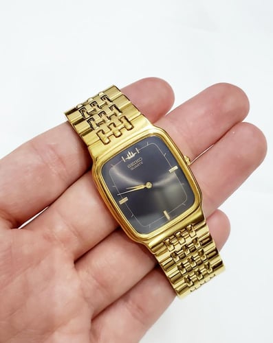 ساعة سيكو فئة لاسال اليابانية انالوج كوارتز الرقيق...