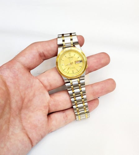 ساعة سيكو 5 اوتوماتيك 21جويلز اليابانية الكلاسيكية...