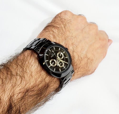 ساعة ايسنس السويسرية انالوج كوارتز (SWISS) سيراميك...