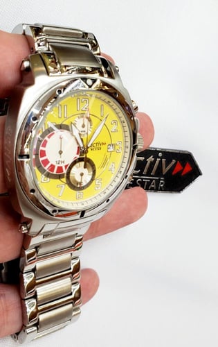 ساعة وستار أكتيف الرياضية كرونو غراف ( دايبر 200 م...