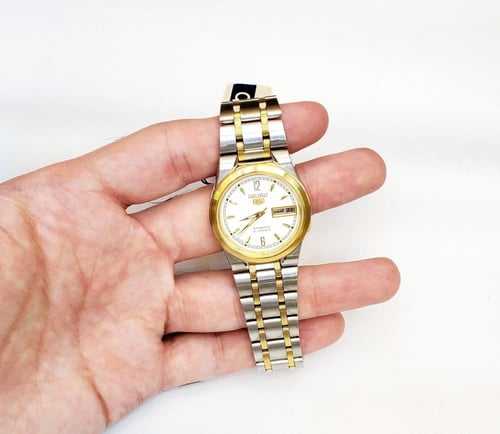 ساعة سيكو 5 اوتوماتيك 21جويلز اليابانية الكلاسيكية...