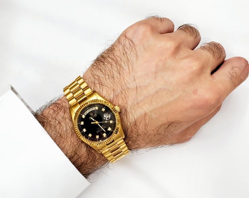 ساعة سويستار السويسرية شبيه رولكس انالوج كوارتز (S...