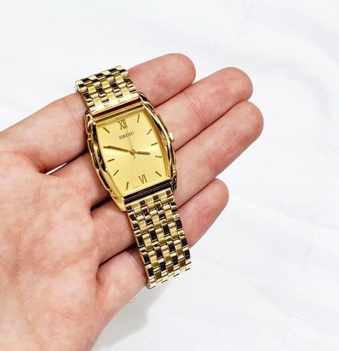 ساعة سيكو اليابانية انالوج كوارتز الرقيقة (Edg) ست...