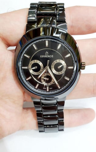 ساعة ايسنس السويسرية انالوج كوارتز (SWISS) سيراميك...