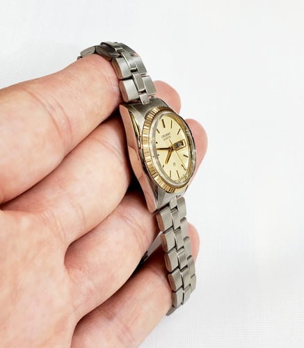 ساعة اورينت انالوج كوارتز شبيه رولكس ( فنتج ) اليا...