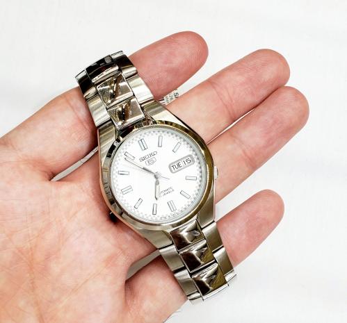 ساعة سيكو 5 اوتوماتيك 21جويلز اليابانية الكلاسيكية...