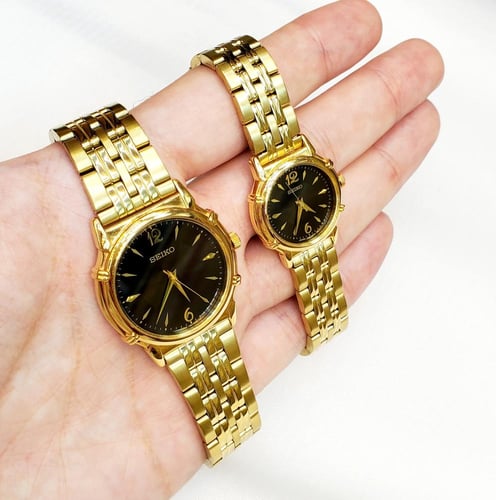 ساعة سيكو فئة Edg اليابانية انالوج كوارتز الرقيقة...