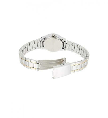 ساعة كاسيو كوارتز انالوج كلاسيكية ستانلس ستيل لوني...