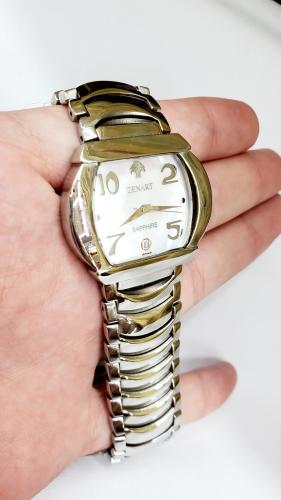 ساعة زينارت نخلة السويسرية انالوج كوارتز ضد الخدش...