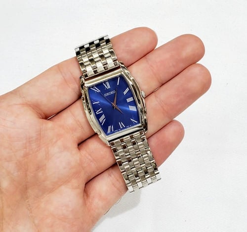 ساعة سيكو اليابانية انالوج كوارتز الرقيقة (Edg) ار...