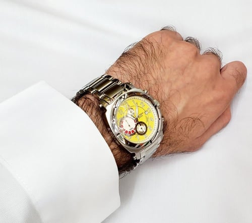 ساعة وستار أكتيف الرياضية كرونو غراف ( دايبر 200 م...