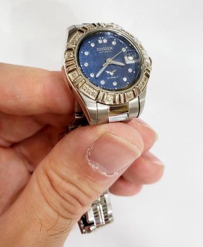 ساعة سيتيزن اليابانية اوتوماتيكية 21 جويلز ( المعر...