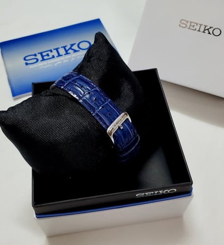 ساعة سيكو اليابانية انالوج كوارتز الرقيقة (Edg) جل...