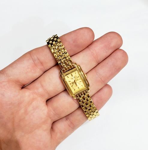 ساعة سيكو اليابانية انالوج كوارتز الرقيقة (Edg) ست...