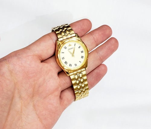 ساعة سيكو فئة لاسال اليابانية انالوج كوارتز الرقيق...