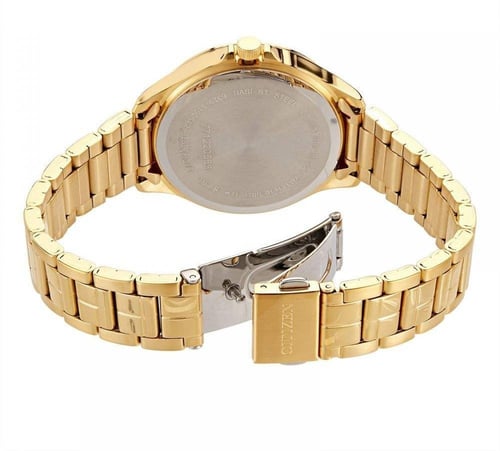 Citizen Ladies' Quartz Gold Stainles Steel Strap W...