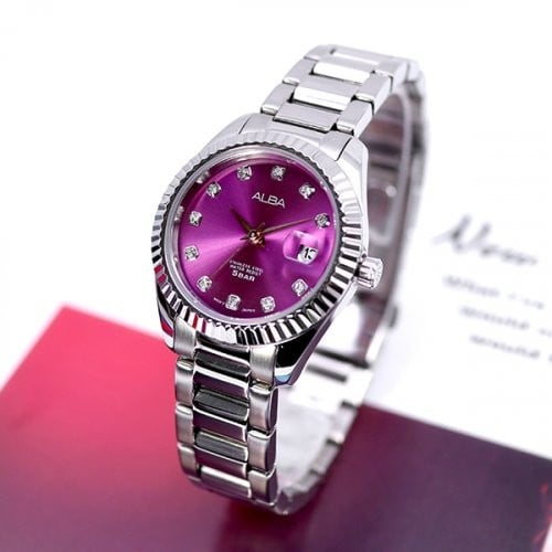 Alba AH7M61X1 Ladies Fashion Analog Watch Metal St...