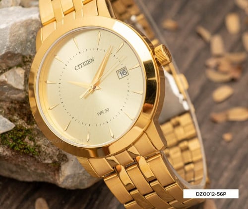 ساعة سيتزن اليابانية انالوج كوارتز بتاريخ ستانلس س...