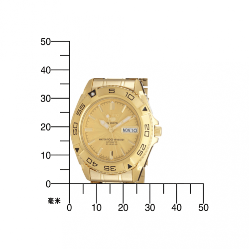ساعة سيكو 5 اوتوماتيك الرياضية اليابانية بتاريخين...