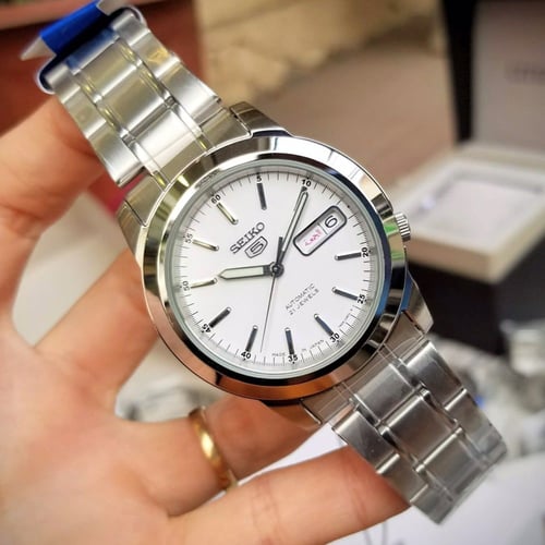 ساعة سيكو 5 اوتوماتيك اليابانية الكلاسيكية ( الاصد...