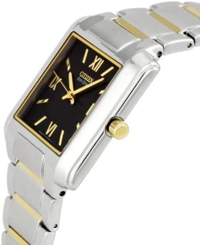 ساعة سيتيزن ايكو درايف مينا أسود ستانلس ستيل بلوني...