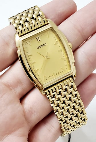 ساعة سيكو اليابانية انالوج كوارتز الرقيقة (Edg) ست...